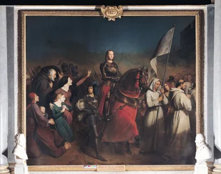 La Entrada de Juana de Arco (1412-31) en Orleans, 8 de mayo de 1429, 1843